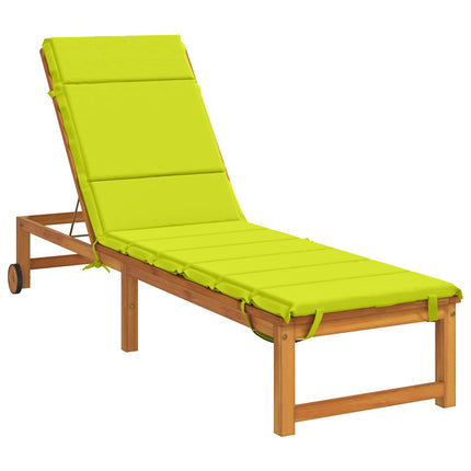 Solseng Pude GEMERT 100% polyester Lys grøn 200 x 55 x 3 cm
