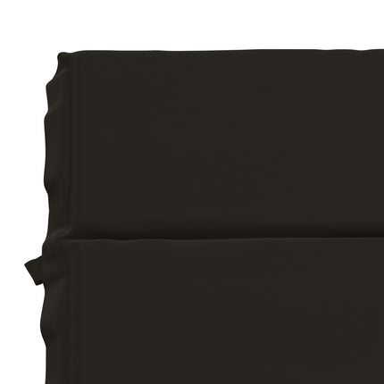 Solseng Pude GEMERT 100% polyester Sort 200 x 55 x 3 cm