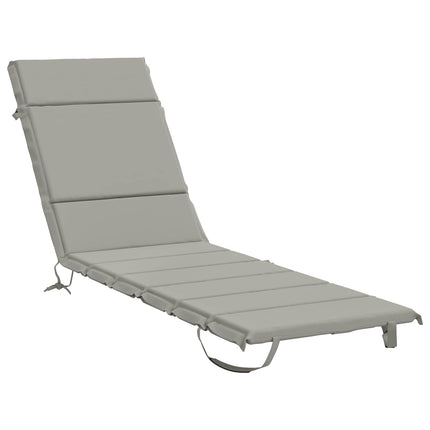 Solseng Pude GEMERT 100% polyester Grå 200 x 55 x 3 cm