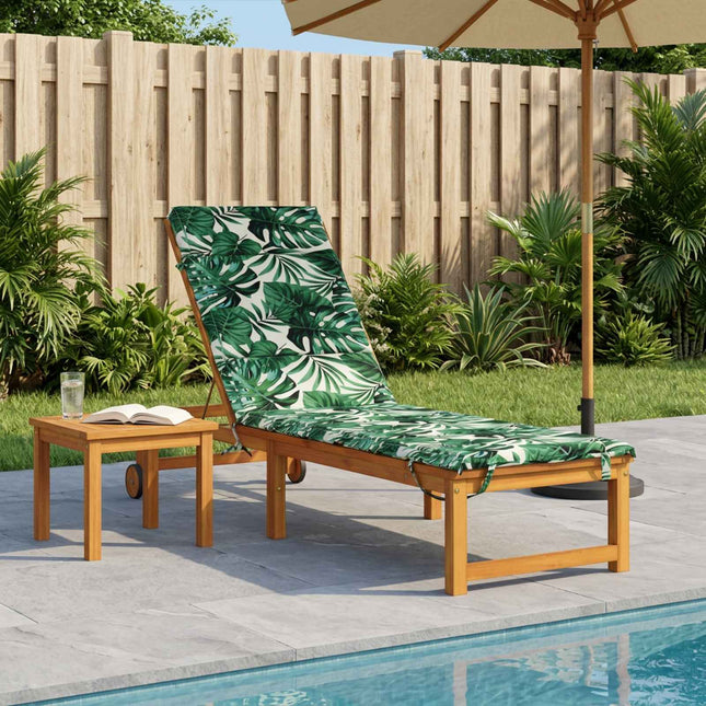 Solseng Pude GEMERT 100% polyester Bladmønster 200 x 50 x 3 cm