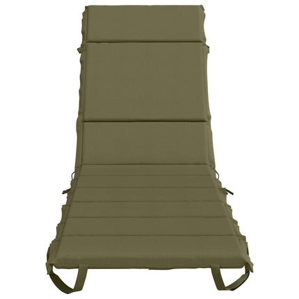 Solseng Pude GEMERT 100% polyester Olivengrøn 200 x 60 x 3 cm