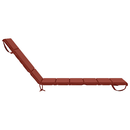 Solseng Pude GEMERT 100% polyester Rød 200 x 60 x 3 cm