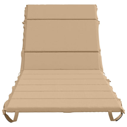 Solseng Pude GEMERT 100% polyester Sandfarvet 200 x 70 x 3 cm