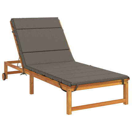 Solseng Pude GEMERT 100% polyester Grå 200 x 70 x 3 cm