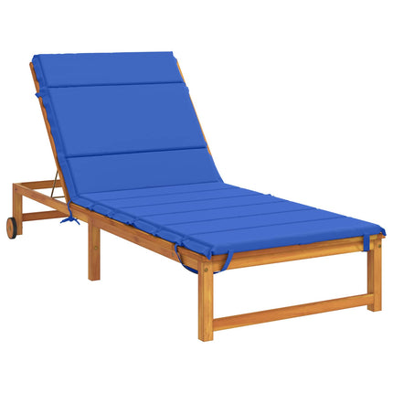Solseng Pude GEMERT 100% polyester Kongelig blå 200 x 70 x 3 cm