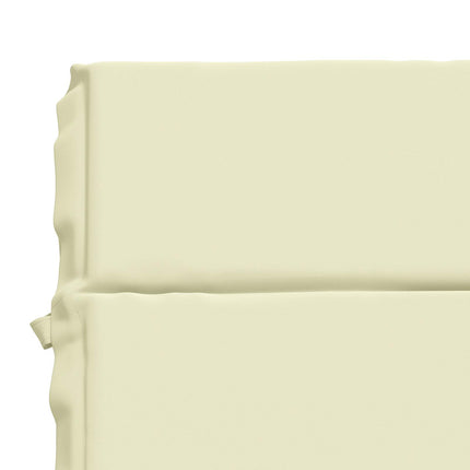 Solseng Pude GEMERT 100% polyester Cremefarvet 200 x 70 x 3 cm