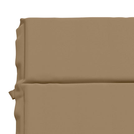 Solseng Pude GEMERT 100% polyester Gråbrun 200 x 70 x 3 cm