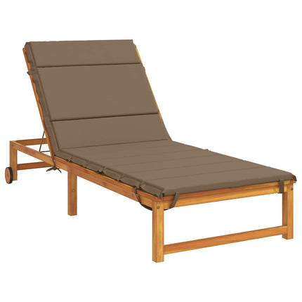 Solseng Pude GEMERT 100% polyester Gråbrun 200 x 80 x 3 cm