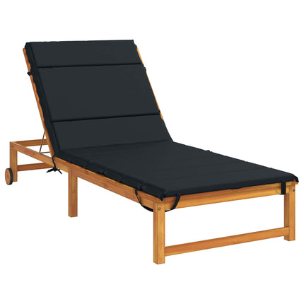 Solseng Pude GEMERT 100% polyester Mørk blå 200 x 80 x 3 cm