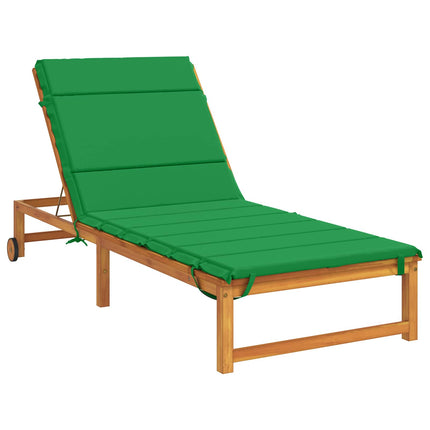 Solseng Pude GEMERT 100% polyester Grøn 200 x 80 x 3 cm