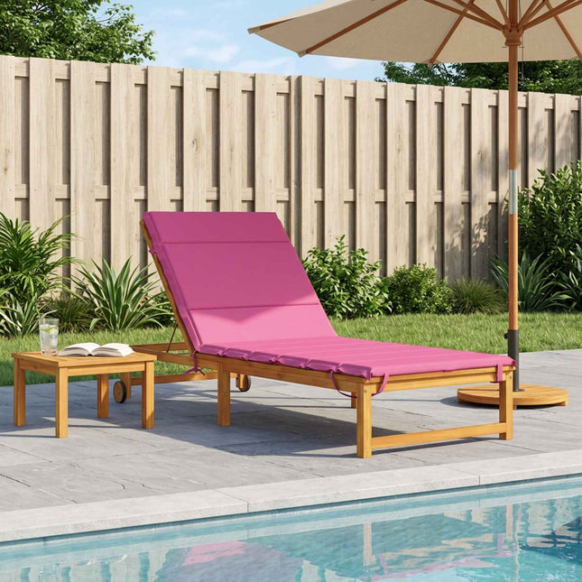 Solseng Pude GEMERT 100% polyester Lyserød 200 x 80 x 3 cm