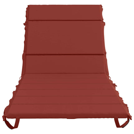 Solseng Pude GEMERT 100% polyester Rød 200 x 90 x 3 cm
