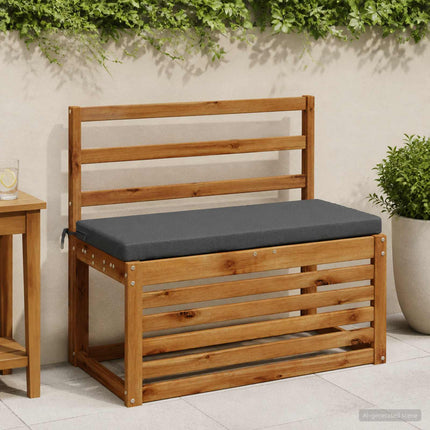 Bænkpude SOEST 100% polyester Antracit 60 x 40 x 5 cm