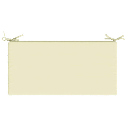 Bænkpude SOEST 100% polyester Cremefarvet 60 x 40 x 5 cm