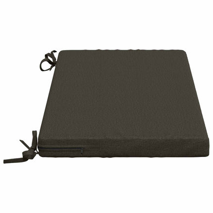 Bænkpude SOEST 100% polyester Antracit 80 x 40 x 5 cm