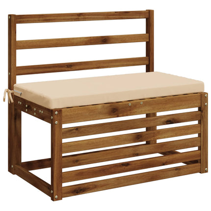 Bænkpude SOEST 100% polyester Cremefarvet 80 x 40 x 5 cm