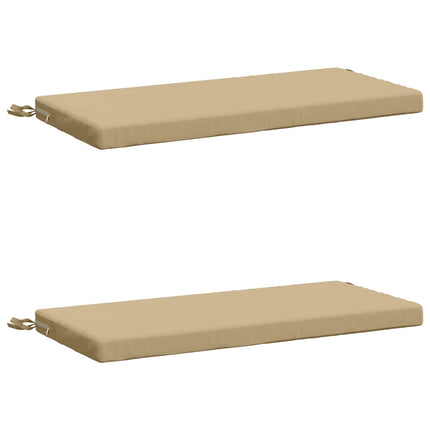 2-delt bænkepude SOEST 2 stk. 100% polyester Beige