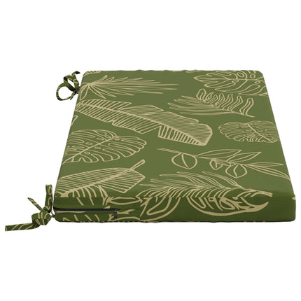 Bænkpude SOEST 100% polyester Bladdesign 80 x 40 x 5 cm