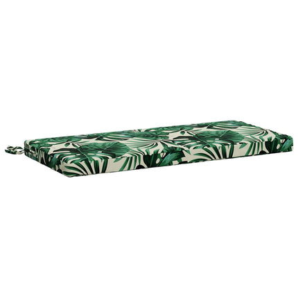 Bænkpude SOEST 100% polyester Bladmønster 80 x 40 x 5 cm