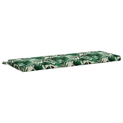 2-delt bænkepude SOEST 2 stk. 100% polyester Bladmønster