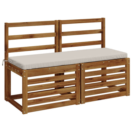 Bænkpude SOEST 100% polyester Hvid 110 x 40 x 5 cm