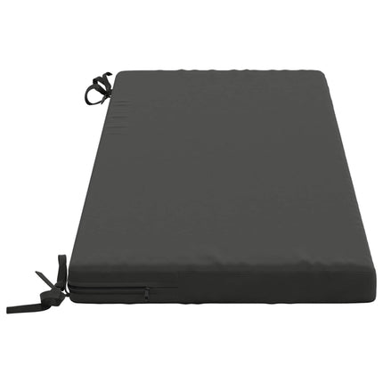 2-delt bænkepude SOEST 2 stk. 100% polyester Antracit