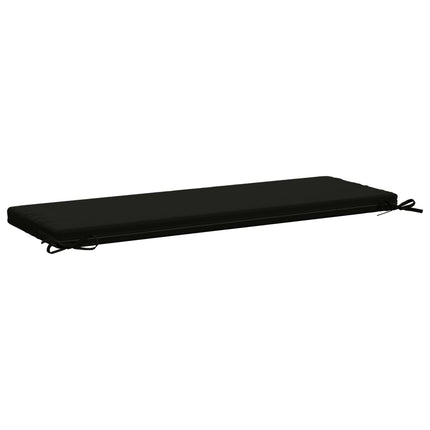Bænkpude SOEST 100% polyester Sort 110 x 40 x 5 cm