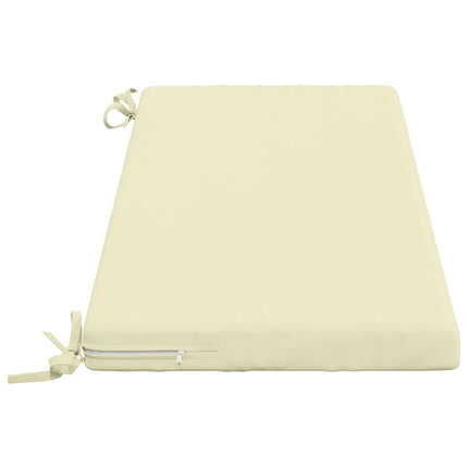 Bænkpude SOEST 100% polyester Cremefarvet 110 x 40 x 5 cm