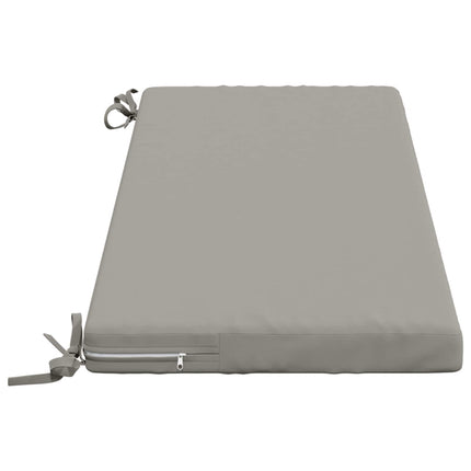 Bænkpude SOEST 100% polyester Grå 110 x 40 x 5 cm
