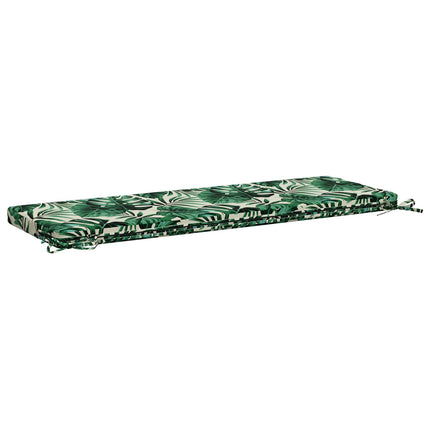 Bænkpude SOEST 100% polyester Bladmønster 110 x 40 x 5 cm