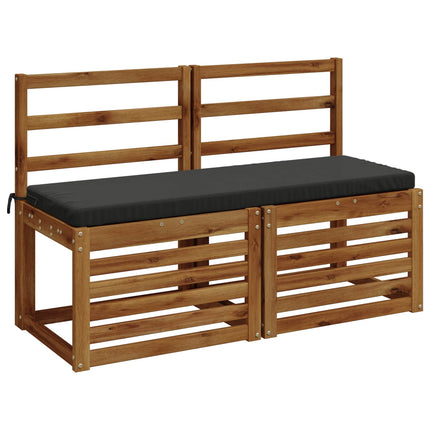 Bænkpude SOEST 100% polyester Antracit 120 x 40 x 5 cm