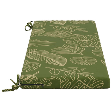 Bænkpude SOEST 100% polyester Bladdesign 120 x 40 x 5 cm