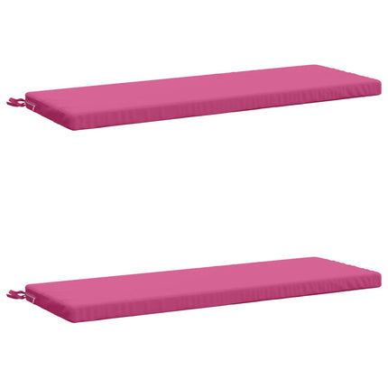 2-delt bænkepude SOEST 2 stk. 100% polyester Lyserød