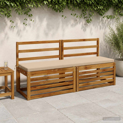 Bænkpude SOEST 100% polyester Sandfarvet 160 x 40 x 5 cm