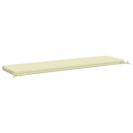 2-delt bænkepude SOEST 2 stk. 100% polyester Cremefarvet