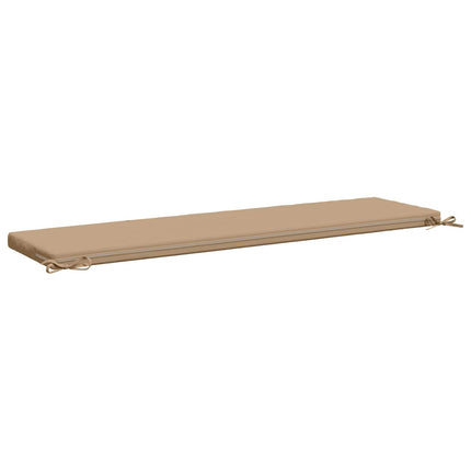 Bænkpude SOEST 100% polyester Sandfarvet 150 x 40 x 5 cm