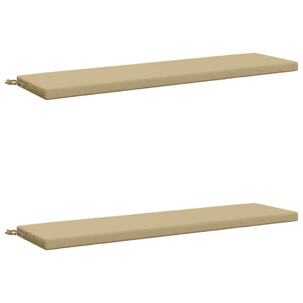 2-delt bænkepude SOEST 2 stk. 100% polyester Beige