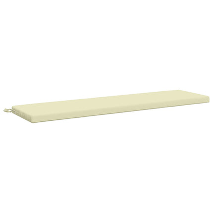 2-delt bænkepude SOEST 2 stk. 100% polyester Cremefarvet