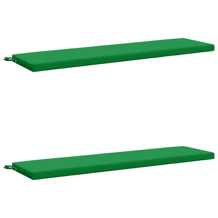 2-delt bænkepude SOEST 2 stk. 100% polyester Grøn