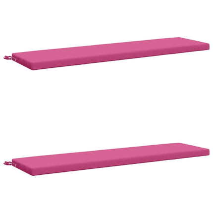 2-delt bænkepude SOEST 2 stk. 100% polyester Lyserød