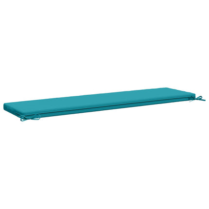 Bænkpude SOEST 100% polyester Turkis 150 x 40 x 5 cm