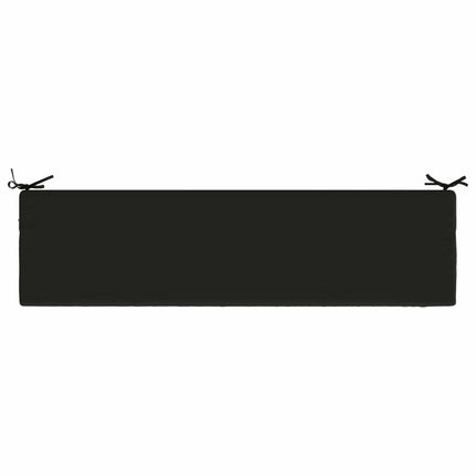 Bænkpude SOEST 100% polyester Sort 160 x 40 x 5 cm