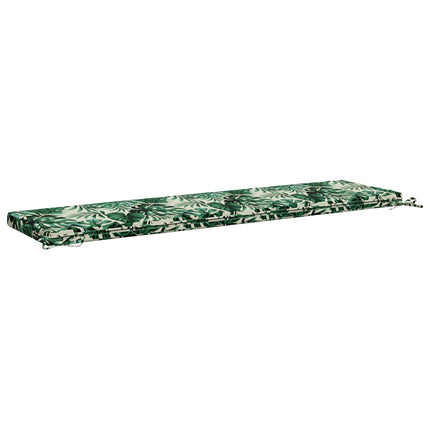 Bænkpude SOEST 100% polyester Bladmønster 160 x 40 x 5 cm