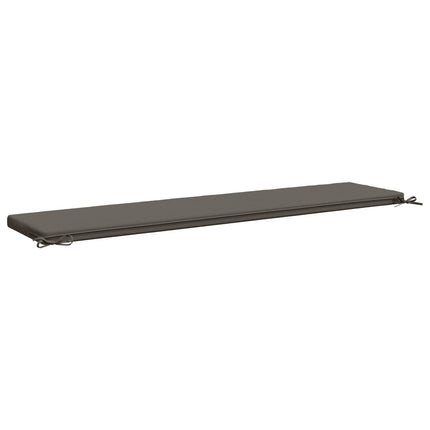 Bænkpude SOEST 100% polyester Grå 170 x 40 x 5 cm