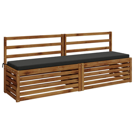 Bænkpude SOEST 100% polyester Antracit 170 x 40 x 5 cm