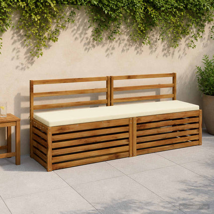 Bænkpude SOEST 100% polyester Cremefarvet 180 x 40 x 5 cm