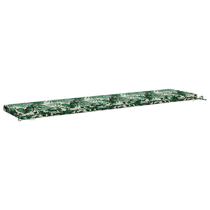 2-delt bænkepude SOEST 2 stk. 100% polyester Bladmønster