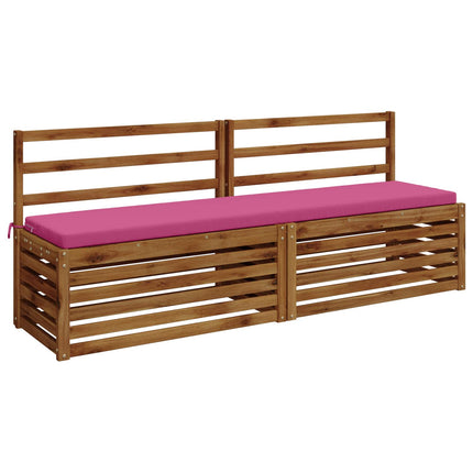 Bænkpude SOEST 100% polyester Lyserød 180 x 40 x 5 cm