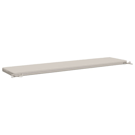 Bænkpude SOEST 100% polyester Hvid 200 x 40 x 5 cm