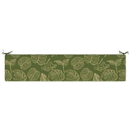 2-delt bænkepude SOEST 2 stk. 100% polyester Bladdesign
